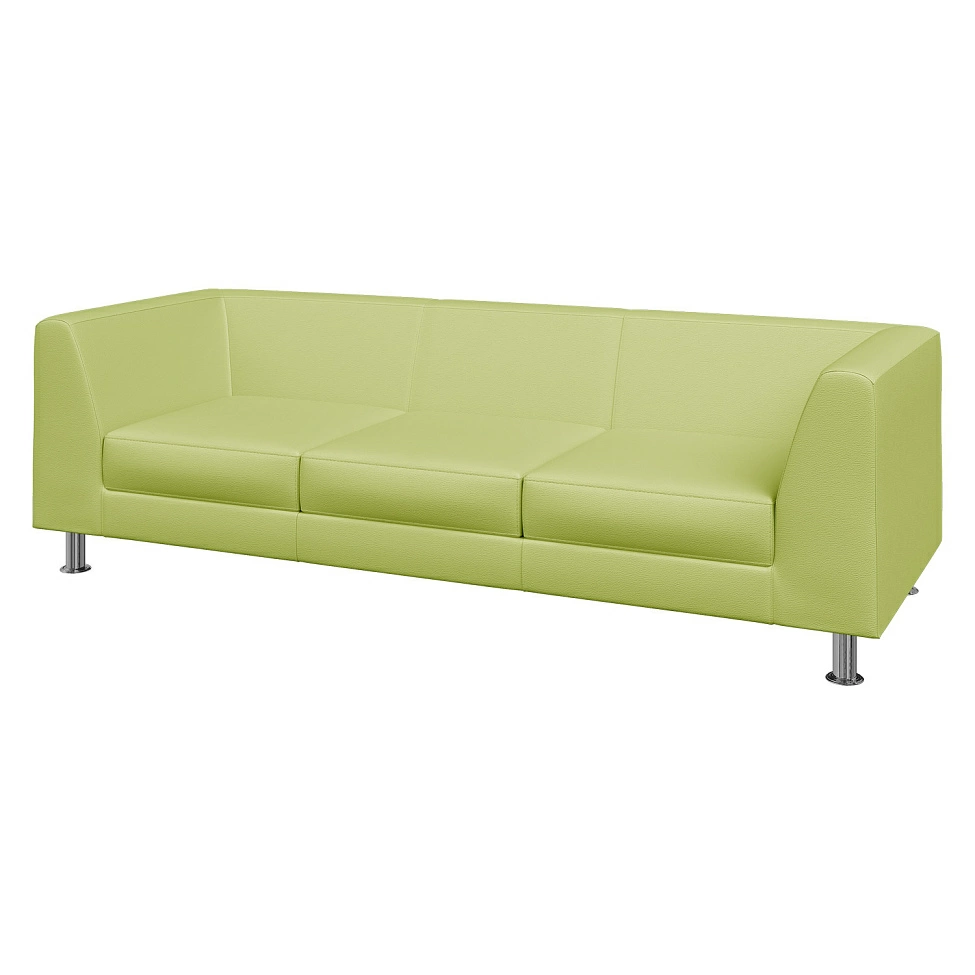 Офисный диван зеленый. Офисный диван зелёного цвета. Диван офисный салатовый 160см.