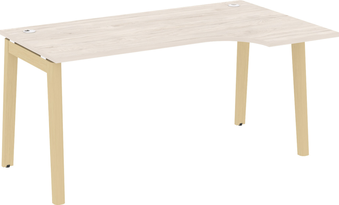 Стол эргономичный правый Onix Wood OW.SA-1(R)