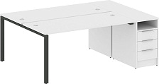 Рабочая станция с опорной тумбой БП.РС-СТП-2.4
