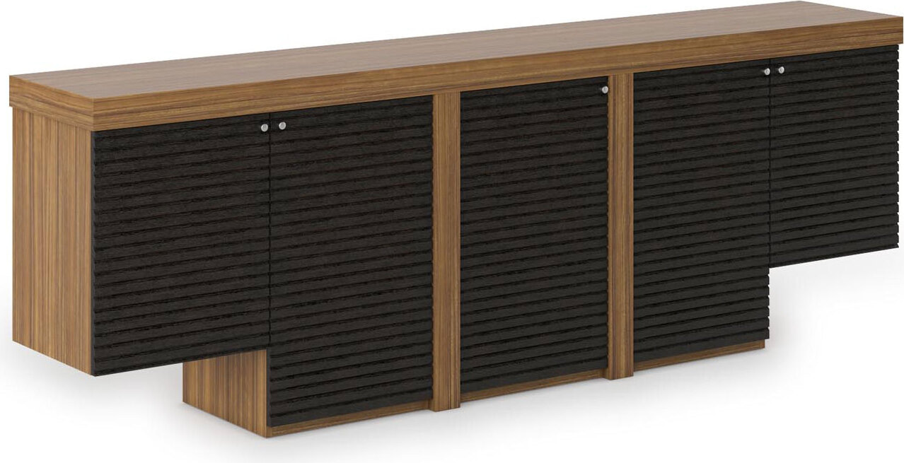 Греденция c решетчатыми дверьми DAO Walnut DA2691