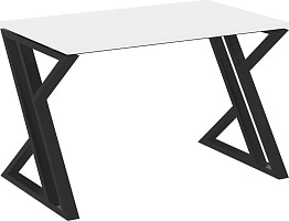 Стол рабочий Loft VR.L-SRZ-2.7 Белый бриллиант/Черный