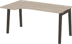 Стол эргономичный левый Onix Wood OW.SA-1(L) Дуб Аттик/Дуб темный Стол эргономичный левый Onix Wood OW.SA-1(L) Дуб Аттик/Дуб темный