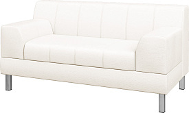 Диван двухместный Флагман экокожа Ecotex 3002