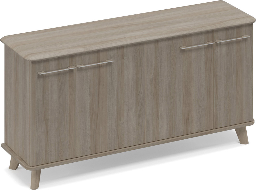 Шкаф низкий закрытый греденция Time Wood ТМ 351