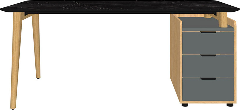 Стол руководителя Remo Rem-180.1R+Rem-32