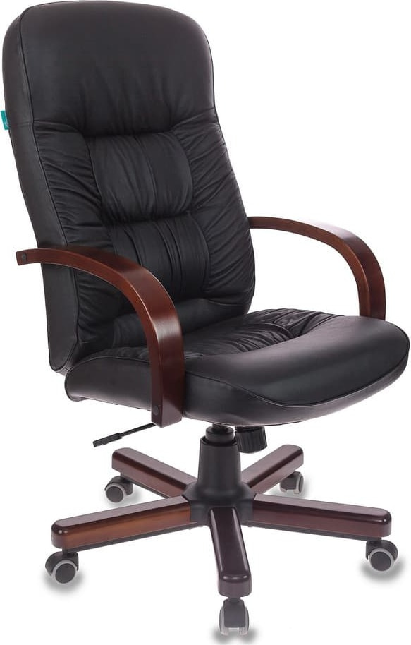 Кресло руководителя Бюрократ T-9908 WALNUT