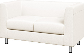 Диван двухместный Домино экокожа Ecotex 3002