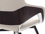 Кресло посетителя RivaChair Aura-ST FK005-C