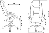 Кресло руководителя Бюрократ T-9923SL