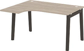 Стол эргономичный левый Onix Wood OW.SA-3(L) Дуб Аттик/Дуб темный Стол эргономичный левый Onix Wood OW.SA-3(L) Дуб Аттик/Дуб темный