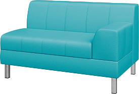 Секция двухместная левая Флагман экокожа Ecotex 3005 Секция двухместная левая Флагман экокожа Ecotex 3005