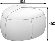 Пуф Стоун СТ-95 ткань
