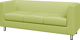 Диван трехместный Домино экокожа Ecotex 3006