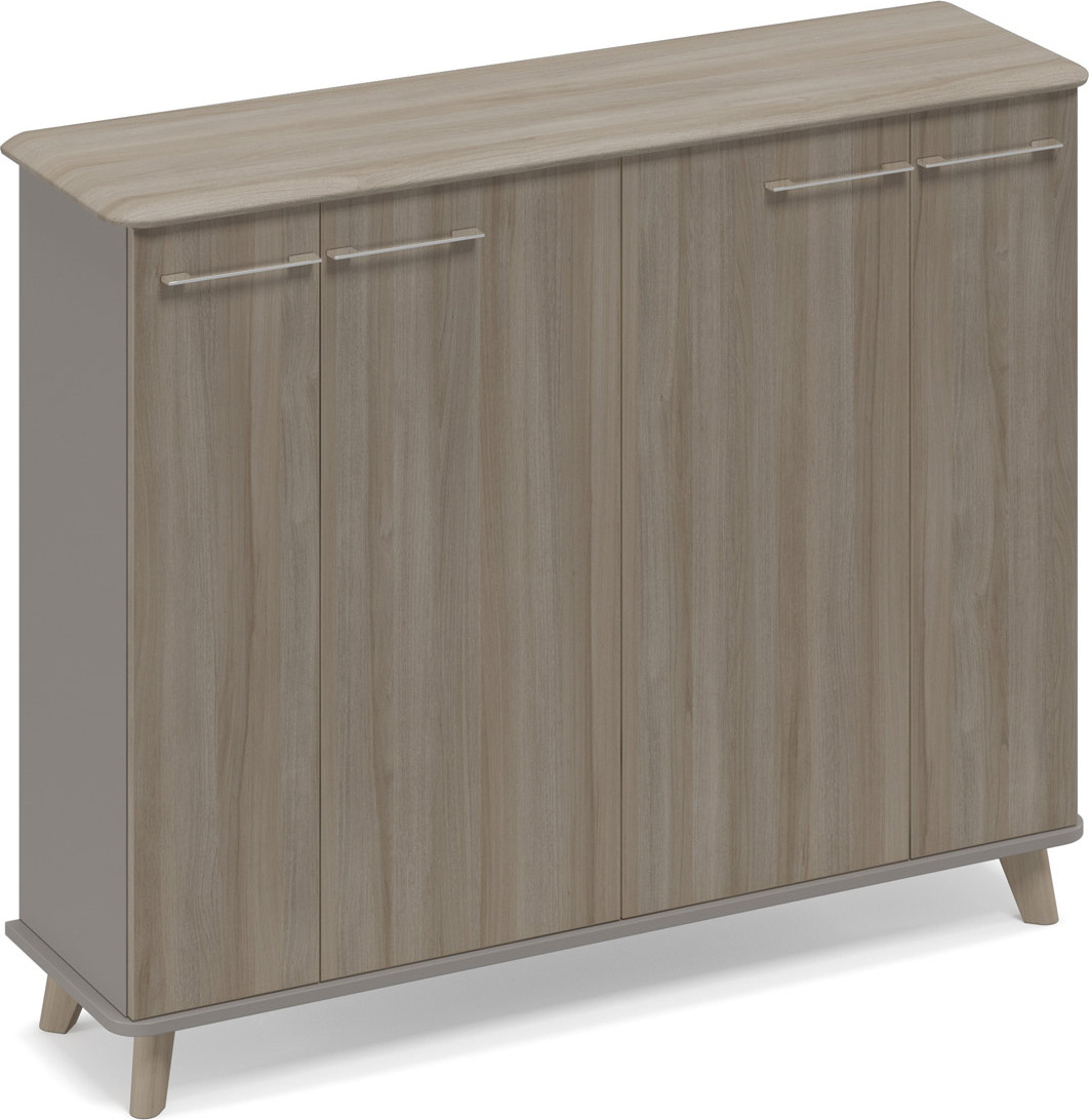Шкаф средний закрытый греденция Time Wood ТМ 353