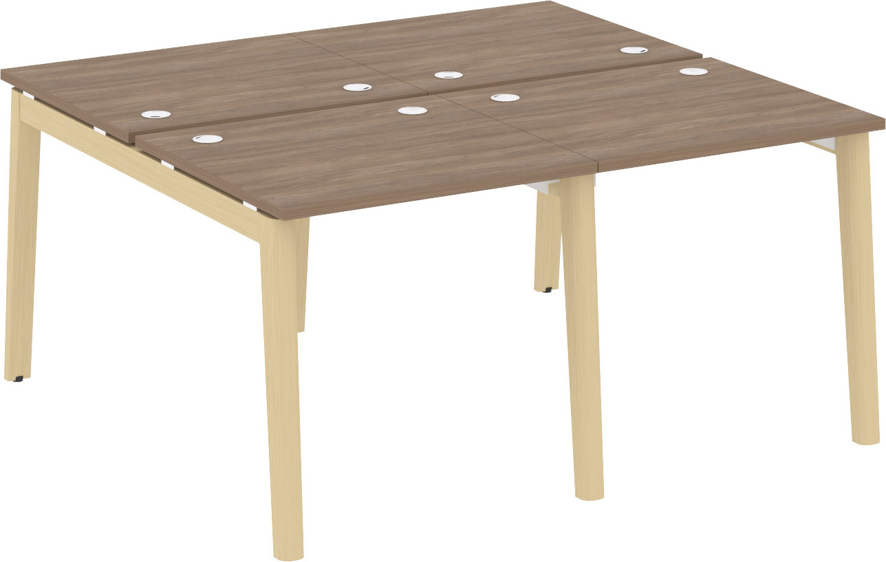 Рабочая станция на 4 рабочих места Onix Wood OW.D.RS-4.0.7