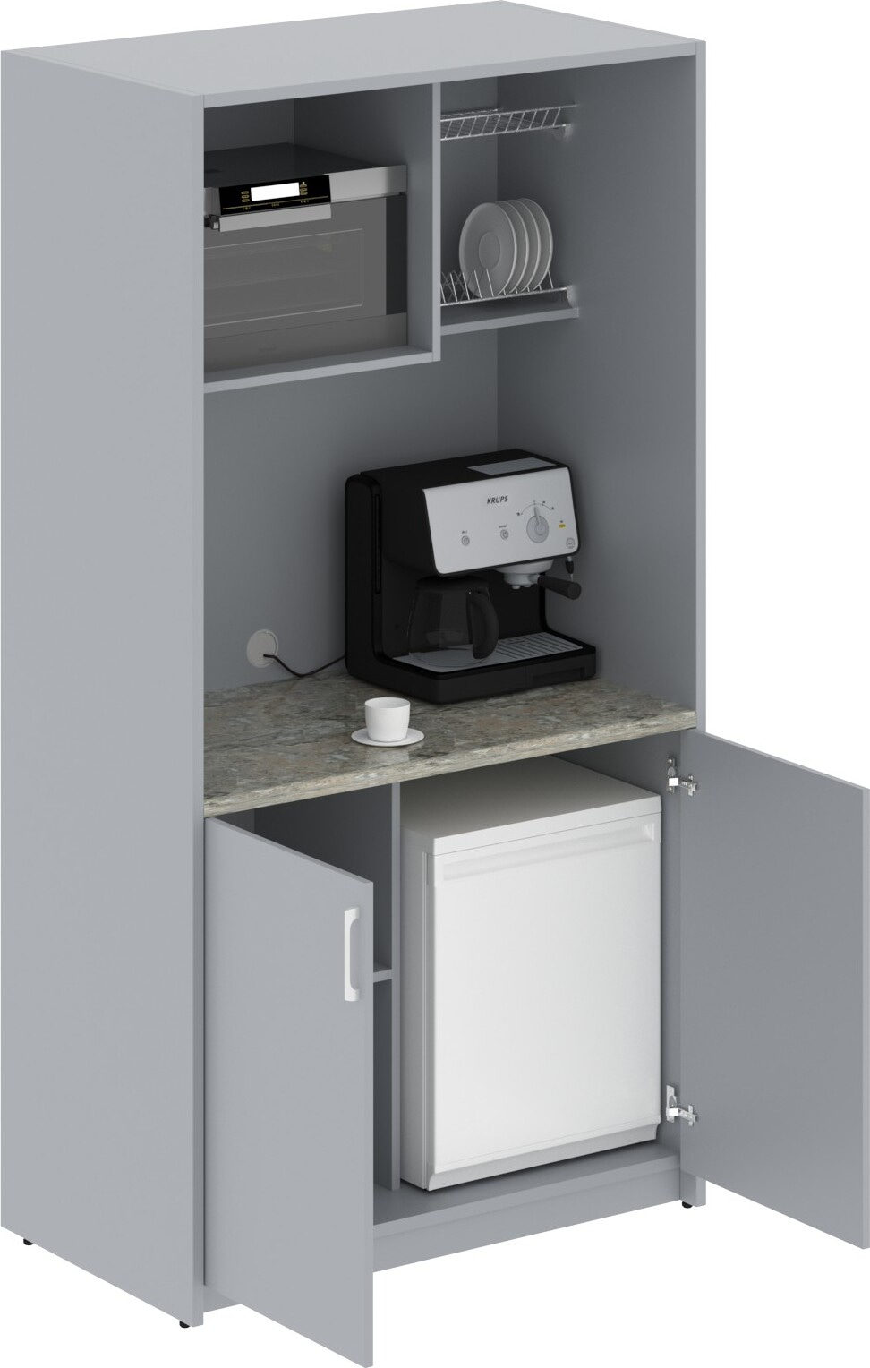 Шкаф для посуды SCB 120.3