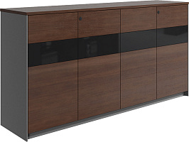 Шкаф для документов E903-2.160040 Walnut W-29B+E-10 Шкаф для документов E903-2.160040 Walnut W-29B+E-10