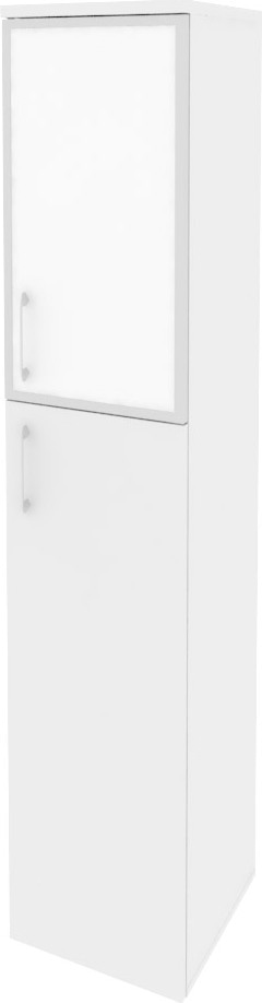 Шкаф высокий узкий правый Onix O.SU-1.7R(R) white