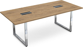 Стол для переговоров Gloss Line НСП-О.939 Teakwood Стол для переговоров Gloss Line НСП-О.939 Teakwood
