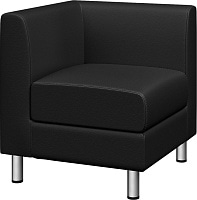 Секция одноместная Домино правый подлокотник экокожа Ecotex 3001