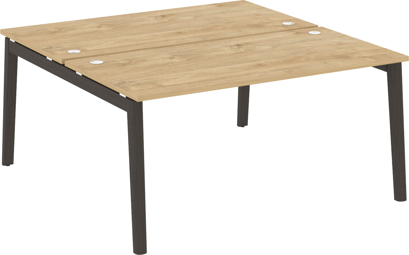 Рабочая станция на 2 рабочих места Onix Wood OW.D.RS-2.4.8