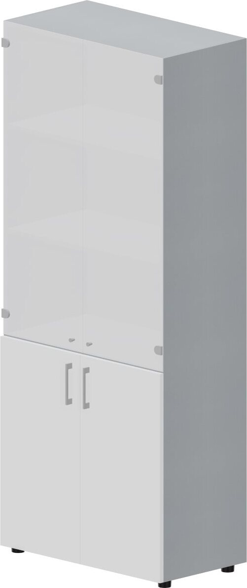 Шкаф высокий со стеклом OMHS834BL