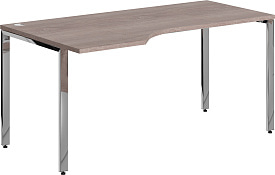 Стол эргономичный Xten Gloss XGCET 169(L).1 Дуб Сонома/Нержавейка полированная Стол эргономичный Xten Gloss XGCET 169(L).1 Дуб Сонома/Нержавейка полированная