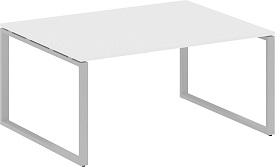 Стол для переговоров БО.ПРГ-1.4 Gray Белый