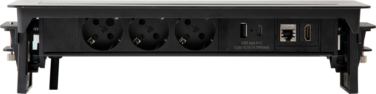 Розеточный блок DESK PRO G4703-2AC1H1R