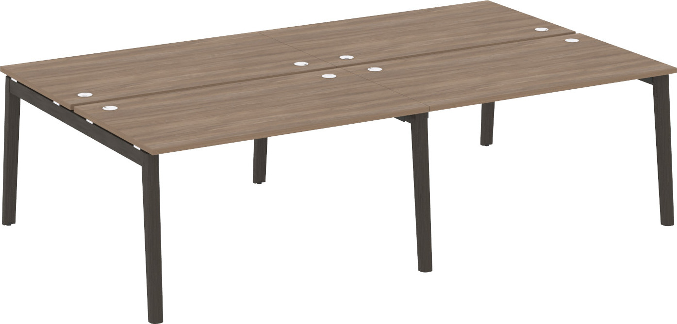 Рабочая станция на 4 рабочих места Onix Wood OW.D.RS-4.3.8