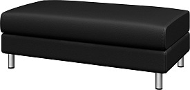 Банкетка двухместная Домино экокожа Ecotex 3001