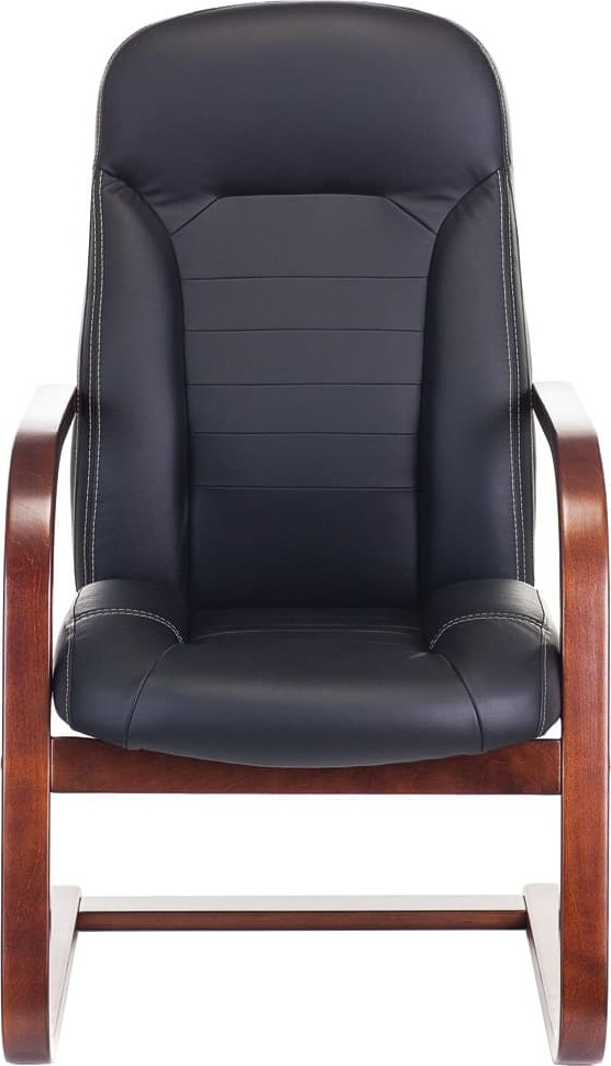 Кресло посетителя Бюрократ T-9923WALNUT-AV