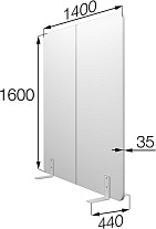 Мобильная перегородка Фикс FX-140/160