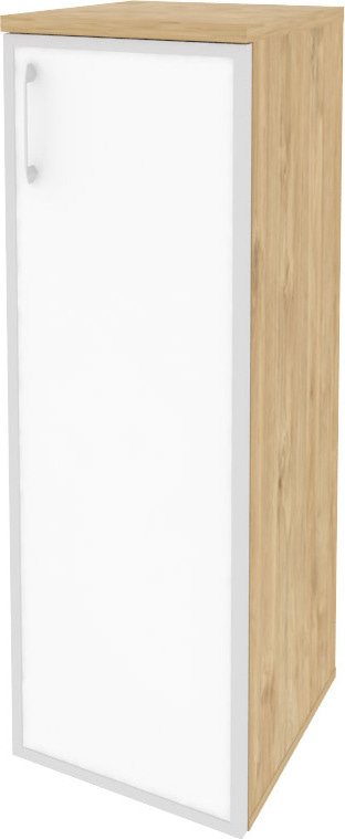 Шкаф средний узкий правый Onix O.SU-2.4R(R) white