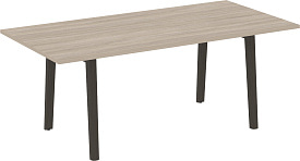 Стол переговорный Onix Wood Direct OW.PRG-19 Дуб Аттик/Дуб темный