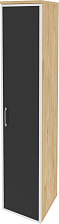 Шкаф высокий узкий правый Onix O.SU-1.10R(R) black