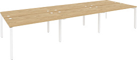 Рабочая станция Onix O.MP-D.RS-6.3.7 Тиквуд светлый/Белый Рабочая станция Onix O.MP-D.RS-6.3.7 Тиквуд светлый/Белый