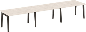 Стол переговорный Onix Wood OW.PRG-3.3 Денвер светлый/Дуб темный