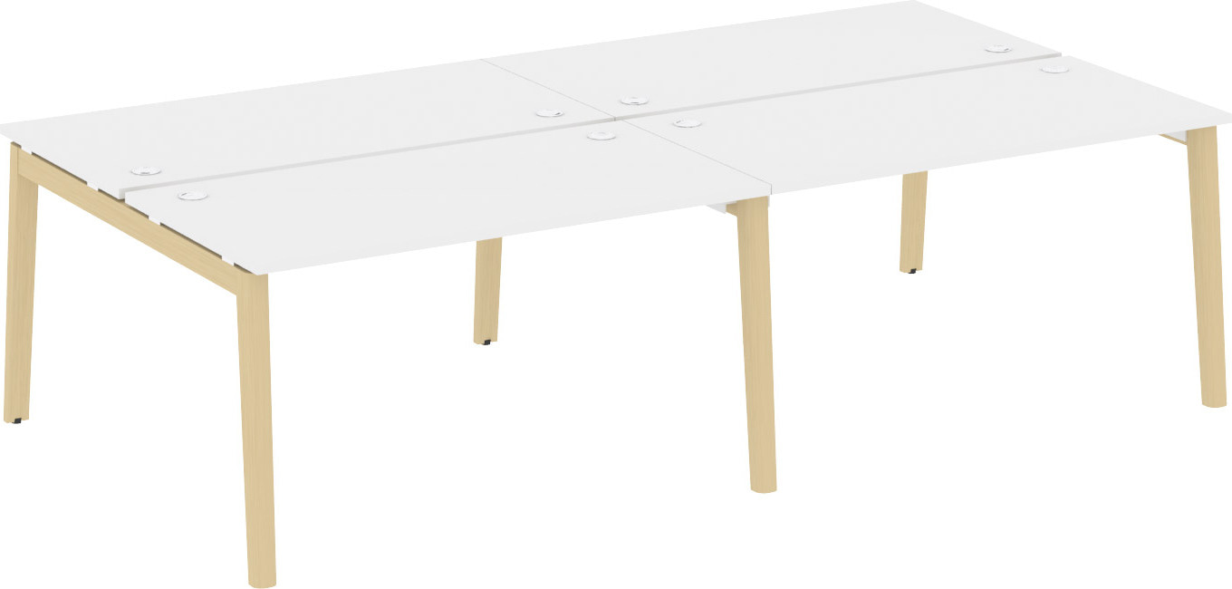 Рабочая станция на 4 рабочих места Onix Wood OW.D.RS-4.3.7