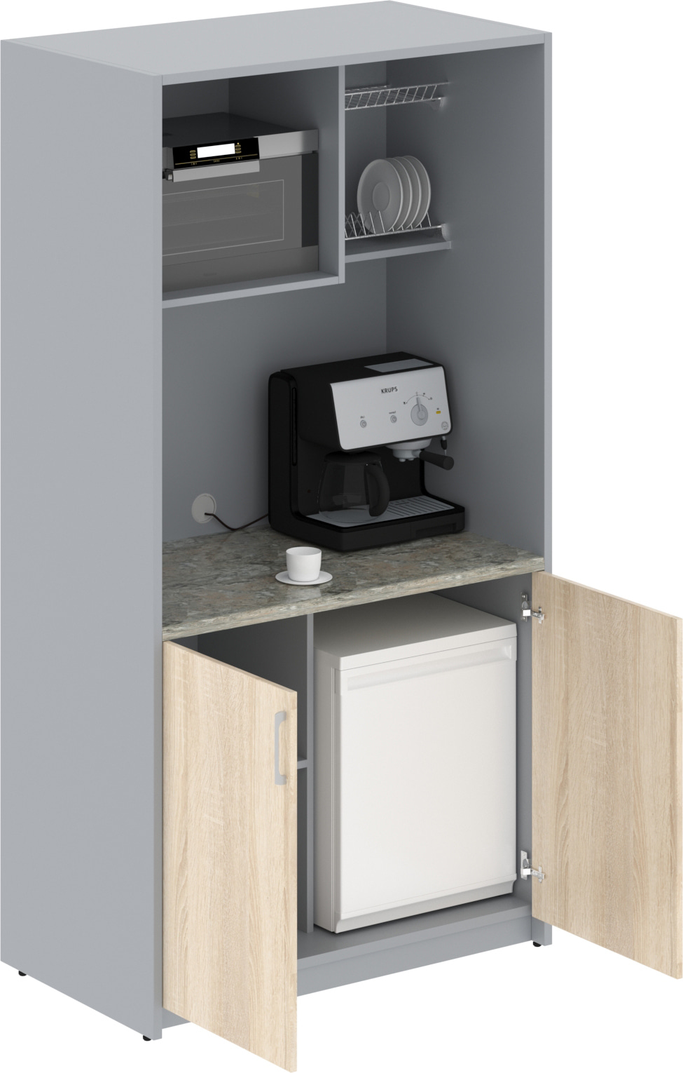 Шкаф для посуды SCB 120.3