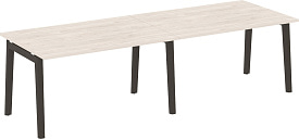 Стол переговорный Onix Wood OW.PRG-2.3 Денвер светлый/Дуб темный