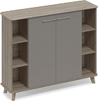 Шкаф средний полузакрытый греденция Time Wood ТМ 352