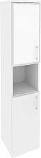 Шкаф высокий узкий левый Onix O.SU-1.4R(L) white