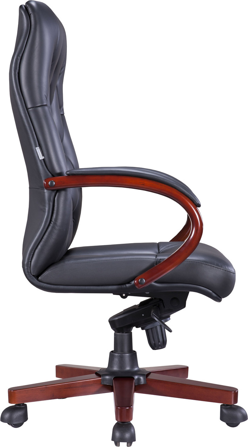 Кресло офисное Премиум Everprof Monaco Wood PU