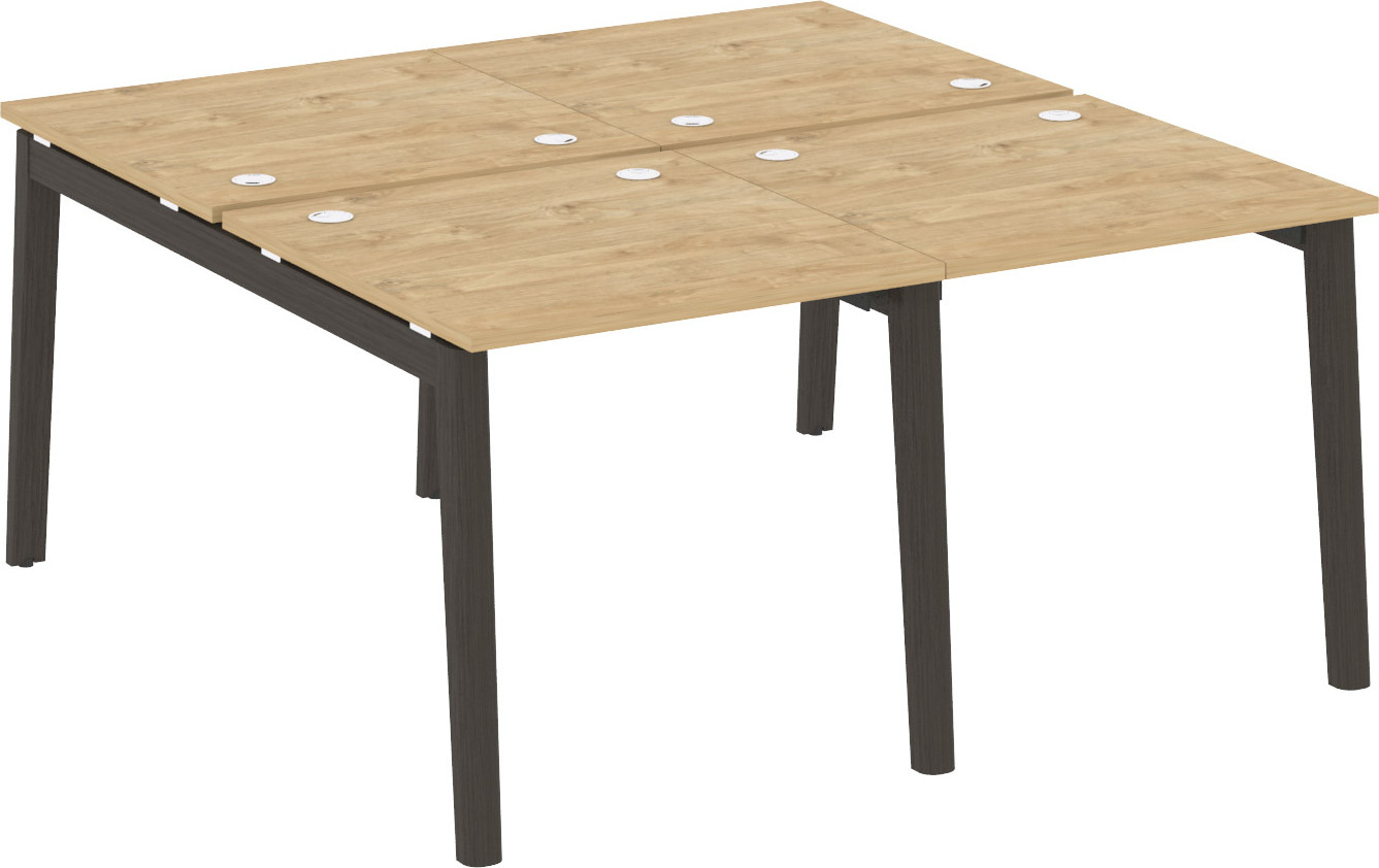 Рабочая станция на 4 рабочих места Onix Wood OW.D.RS-4.0.8