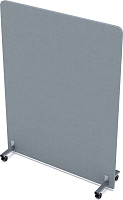 Перегородка мобильная SOFToffice 011.МП.1216 Микровелюр Grey Перегородка мобильная SOFToffice 011.МП.1216 Микровелюр Grey