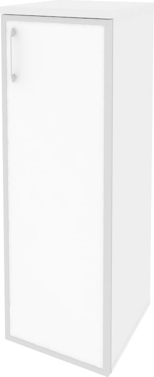 Шкаф средний узкий правый Onix O.SU-2.4R(R) white