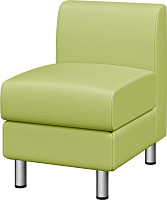 Секция одноместная Домино экокожа Ecotex 3006