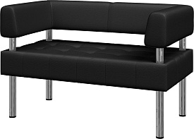 Диван двухместный Бизнес экокожа Ecotex 3001