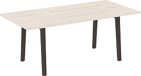 Стол переговорный Onix Wood Direct OW.PRG-19 Денвер светлый/Дуб темный